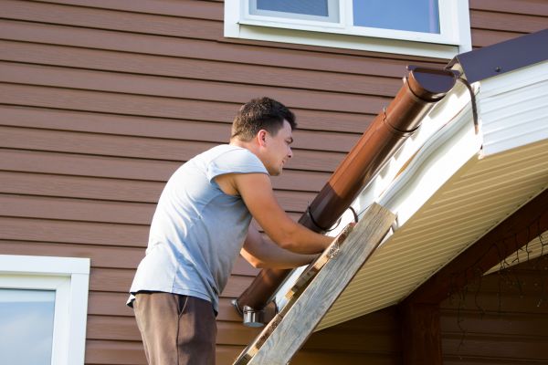 Porch Gutter Replacement in Chester