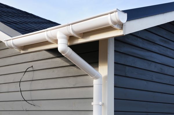 PVC Rain Gutter Installation in Chester