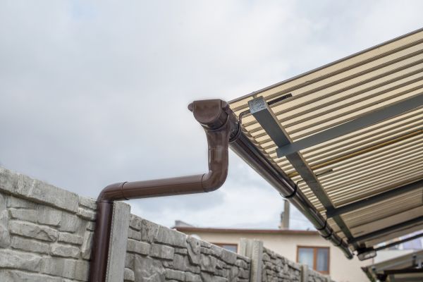Plastic Downspout Installation in Chester
